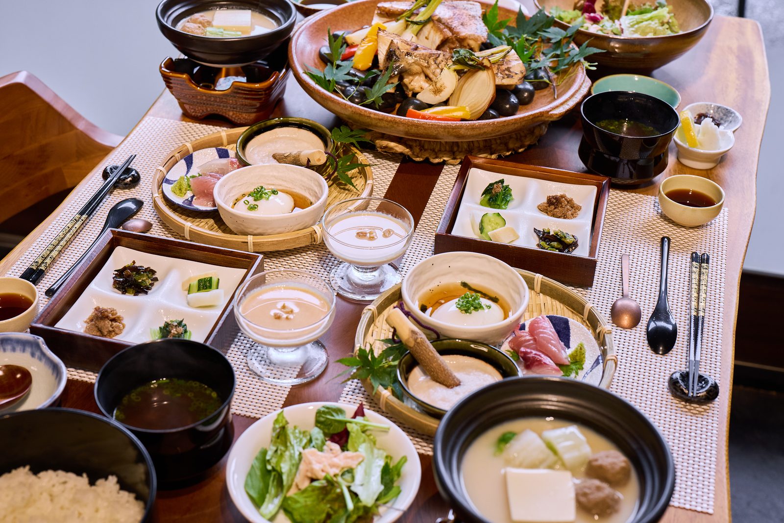 房総の旬を使った和朝食の御膳